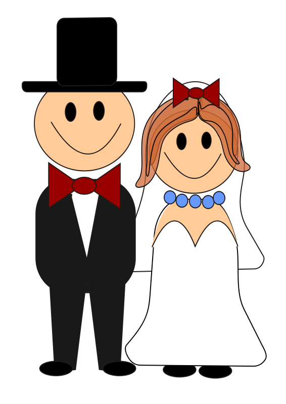 Free to Use & Public Domain Bride & Groom Clip Art - Page 2