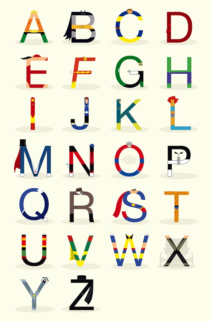 Superheros Font | 1 Design Per Day