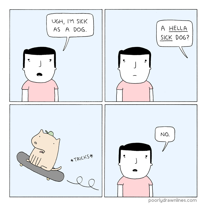 Poorly Drawn Lines – Sick