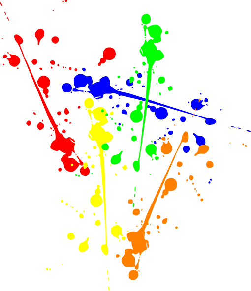 Paint Splatter Clipart - Free Clip Art Images
