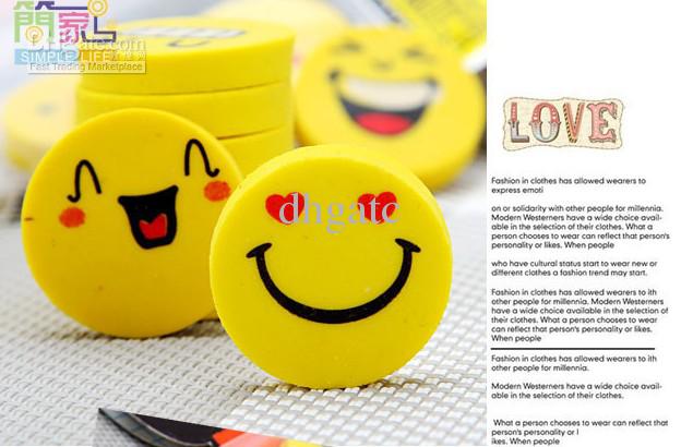 Funny Smiling Eraser Baby Cartoon Faces Expression Erasers Kids ...