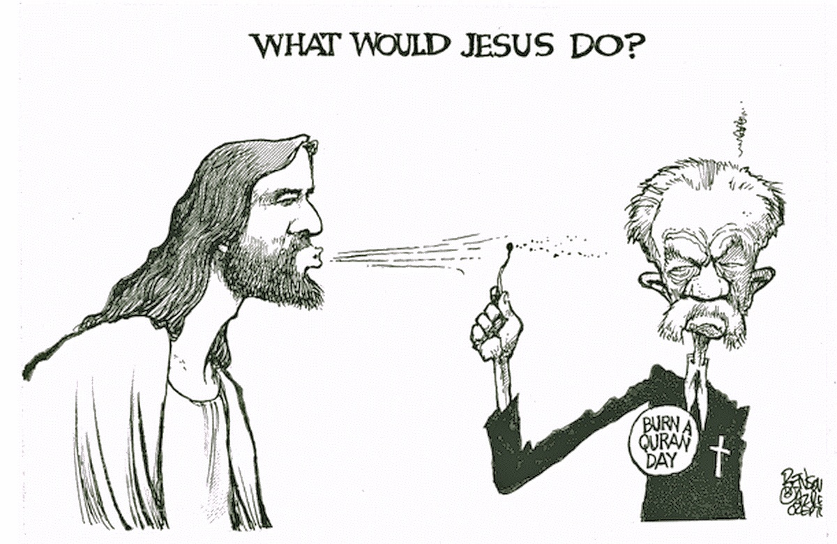 SUPPORT FREEDOM OF SPEECH. POST JESUS CARTOONS HERE