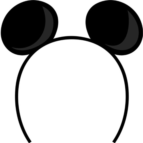 Mickey Mouse Ears Template Headband - Cliparts.co