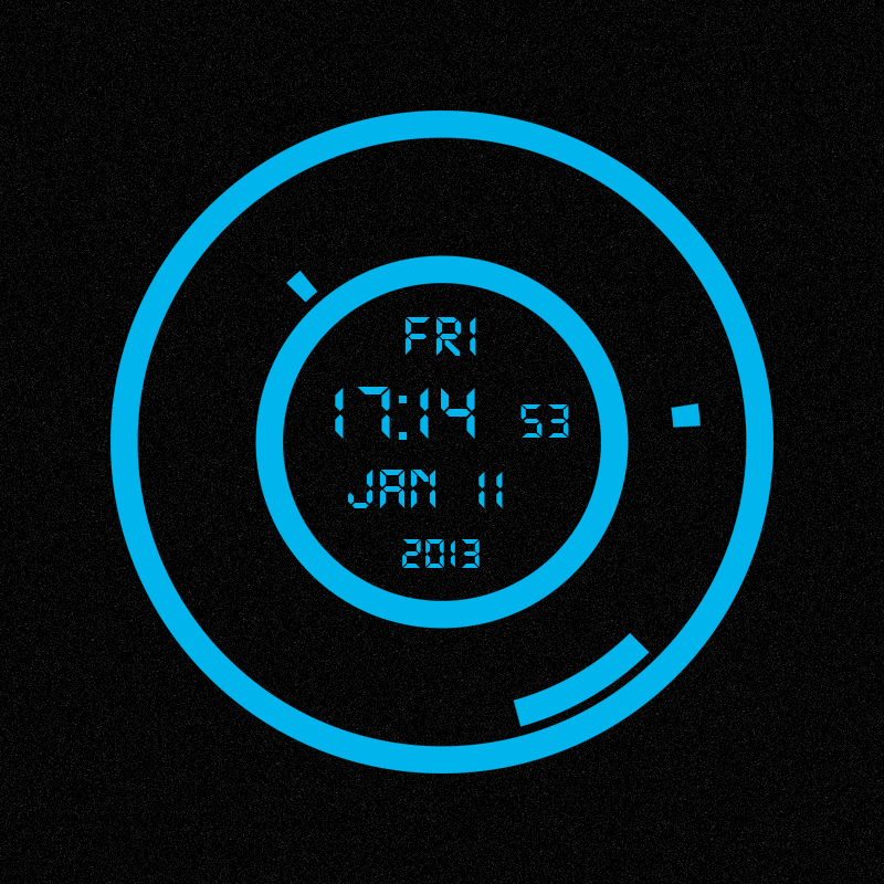 Rainmeter Clock Concept by medi-dadu on DeviantArt