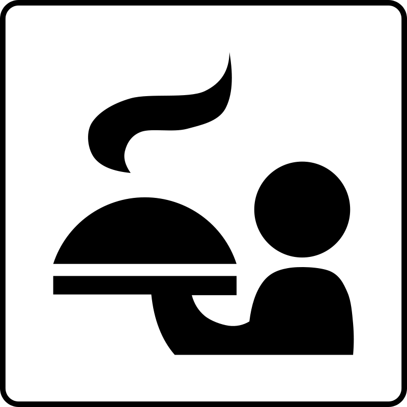 Hotel Icon Has Room Service Free Vector / 4Vector