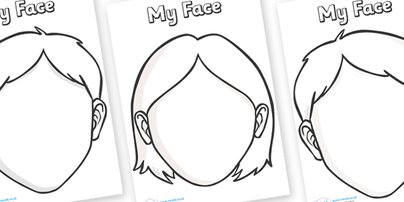 blank child face template | fashionnow.website - http://fashionnow ...