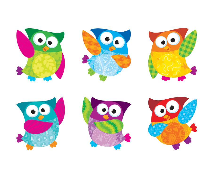 Owl Stars Mini Accents Variety Pack | T-10880