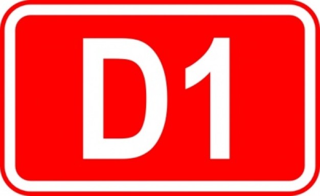 Street Sign Label D1 clip art Vector | Free Download
