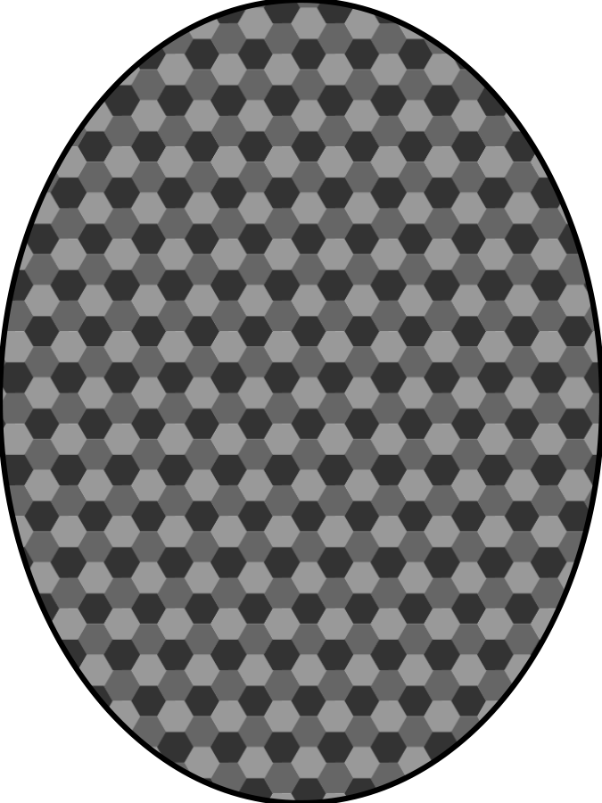 Pattern honeycomb gray Clipart, vector clip art online, royalty ...
