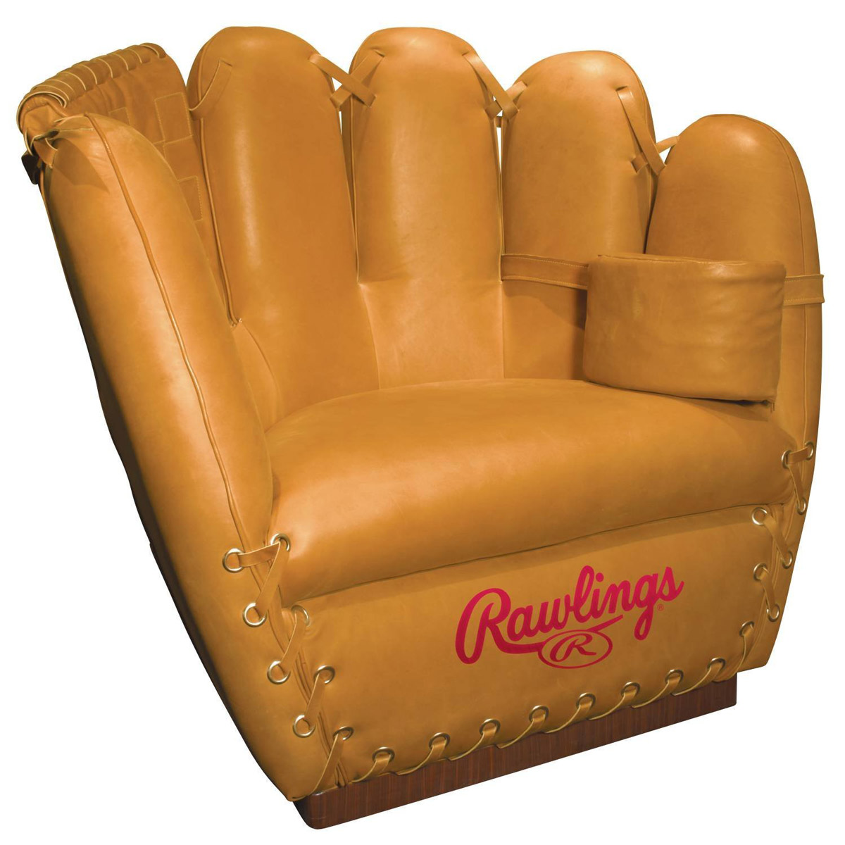 Rawlings Leather Baseball Glove Chair - The Green Head