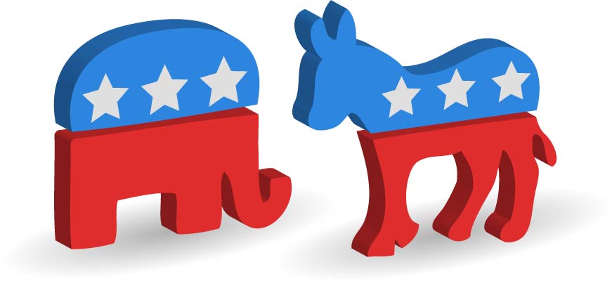 The Democratic Donkey and the Republican Elephant - Global English ...