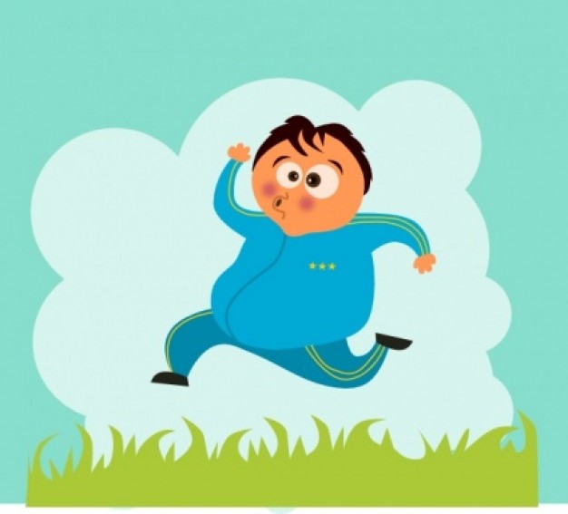 Man Jogging clip art Vector | Free Download