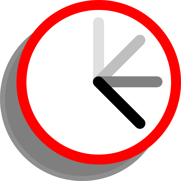 Ticking Clock Frame 2 Clip art - Vector graphics - Download vector ...