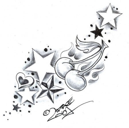 Shooting Star Tattoo Image | Tattooing Tattoo Designs