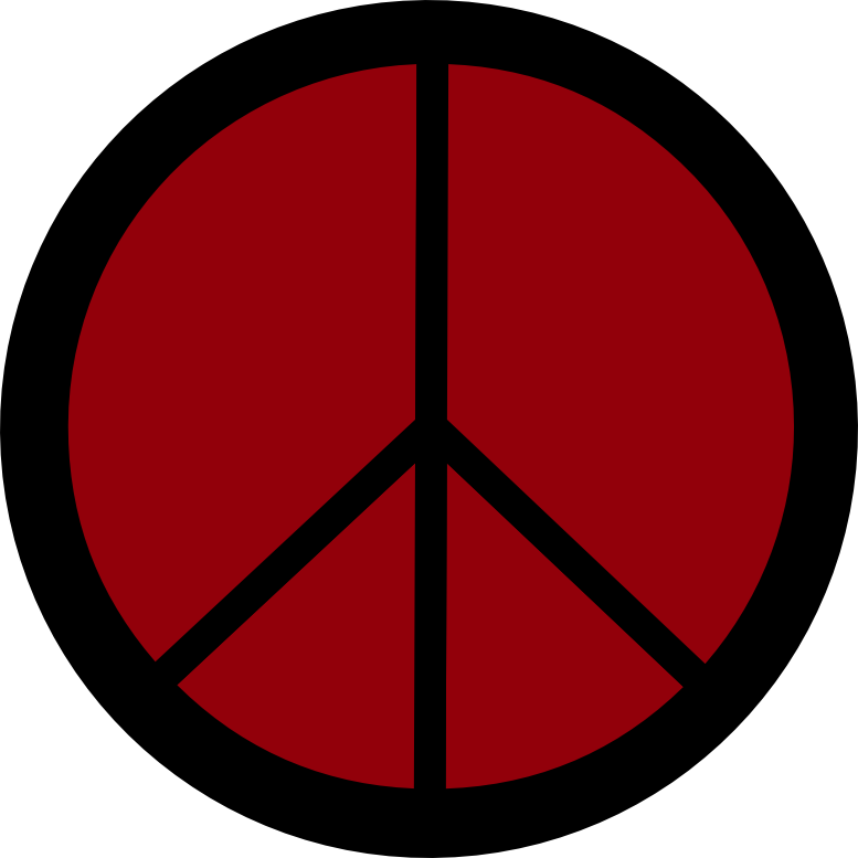 Sangria Peace Symbol 12 dweeb peacesymbol.org Peace Symbol Peace ...