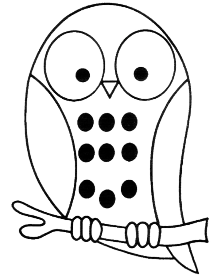 Cute-Cartoon-Owl-Coloring- ...