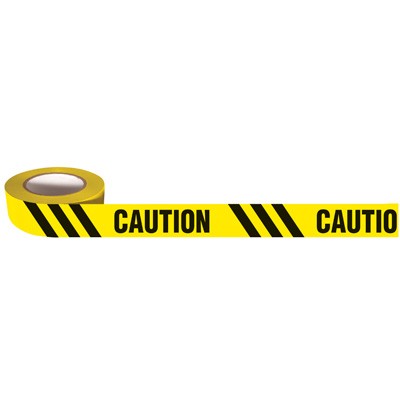 Caution Stripped Barricade Tape | Caution Tape | Emedco - ClipArt ...