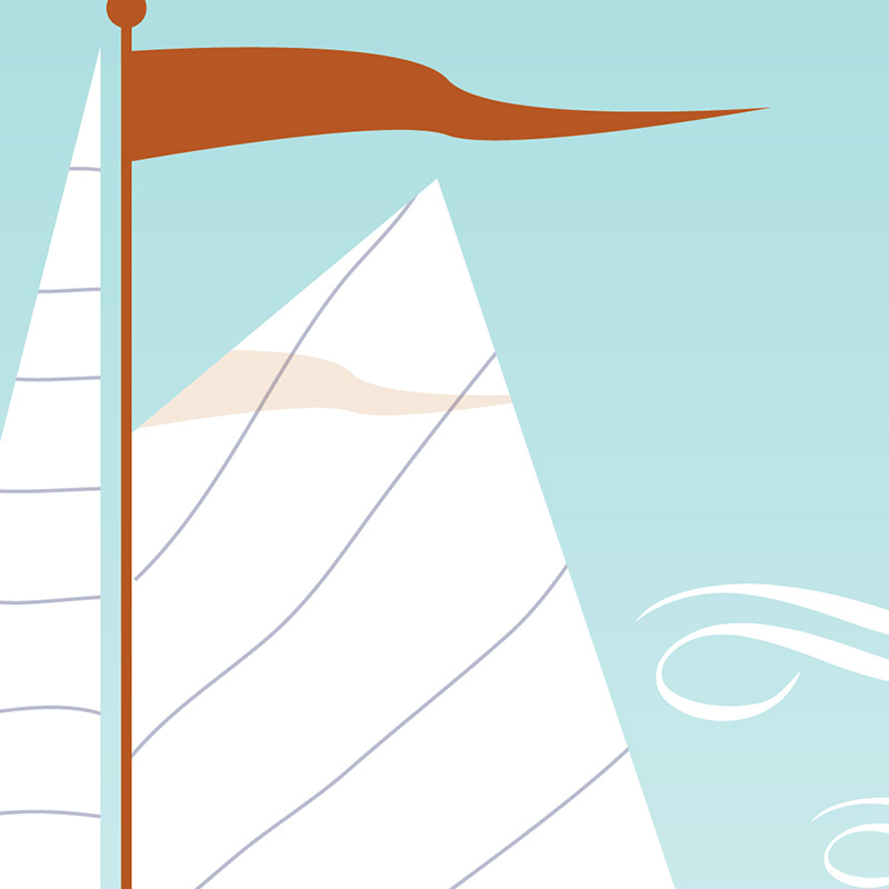 Sailboat Vector Clip Art Graphic • Download FREE Now!