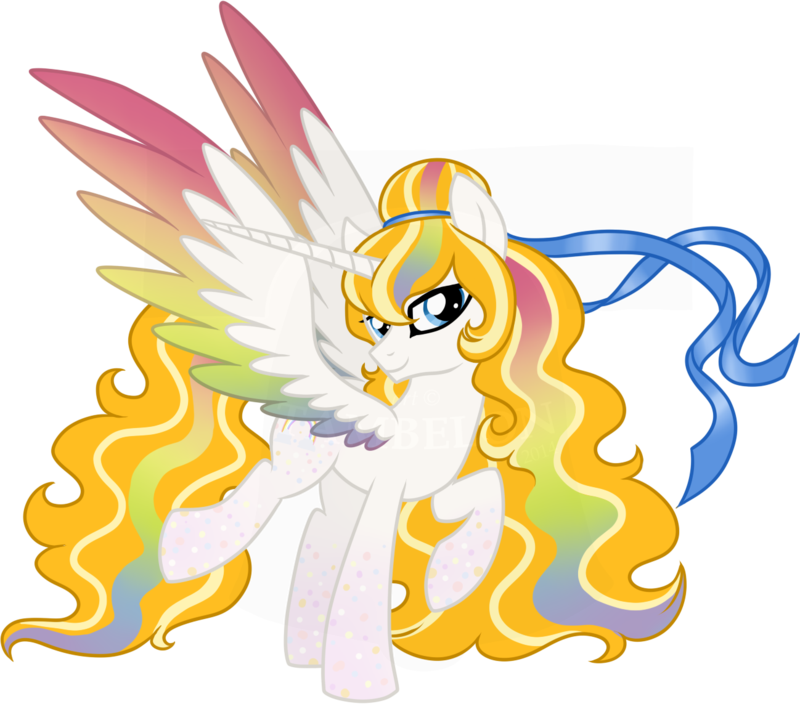 Goddess of Rainbows by Tambelon on deviantART