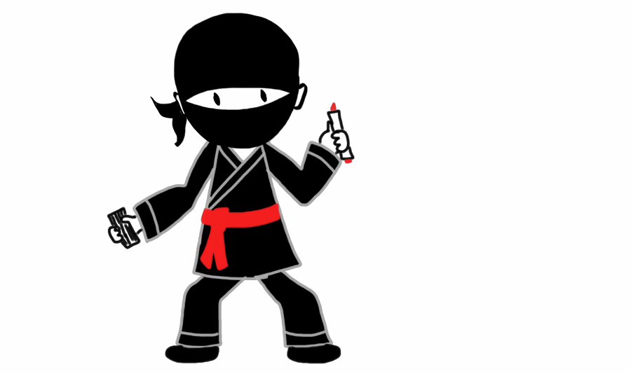 jeannelking.com | How to draw a Good Enough ninja