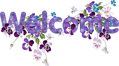 Welcome Purple Flowers Image #Allquotes #Welcome! #welcome #Quotes ...