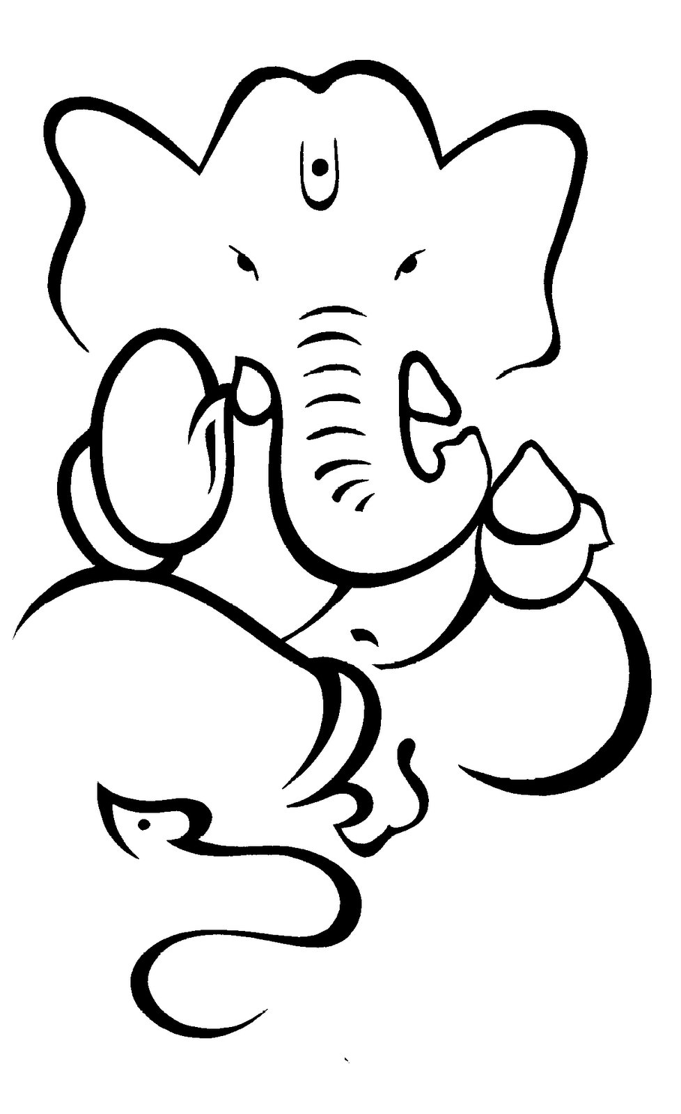Www.ganpati Drawing Image.com - ClipArt Best