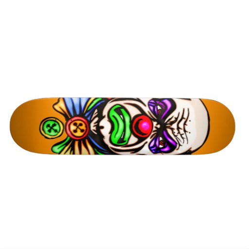 Evil Clown Skateboards & Skateboard Deck Designs