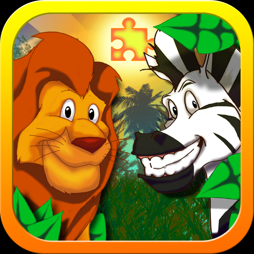 JigSaw Zoo Animal Puzzles - Animated Puzzle Fun for Kids with ...