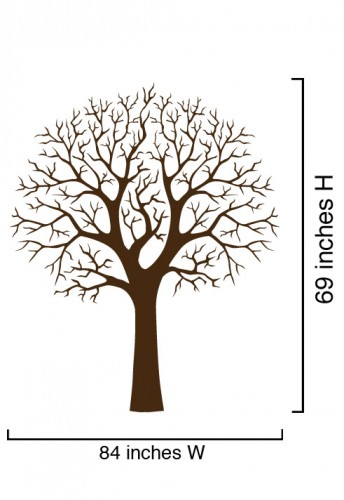 Vinyl Wall Decal Sticker Bare Tree ll | stickerbrand - Housewares ...