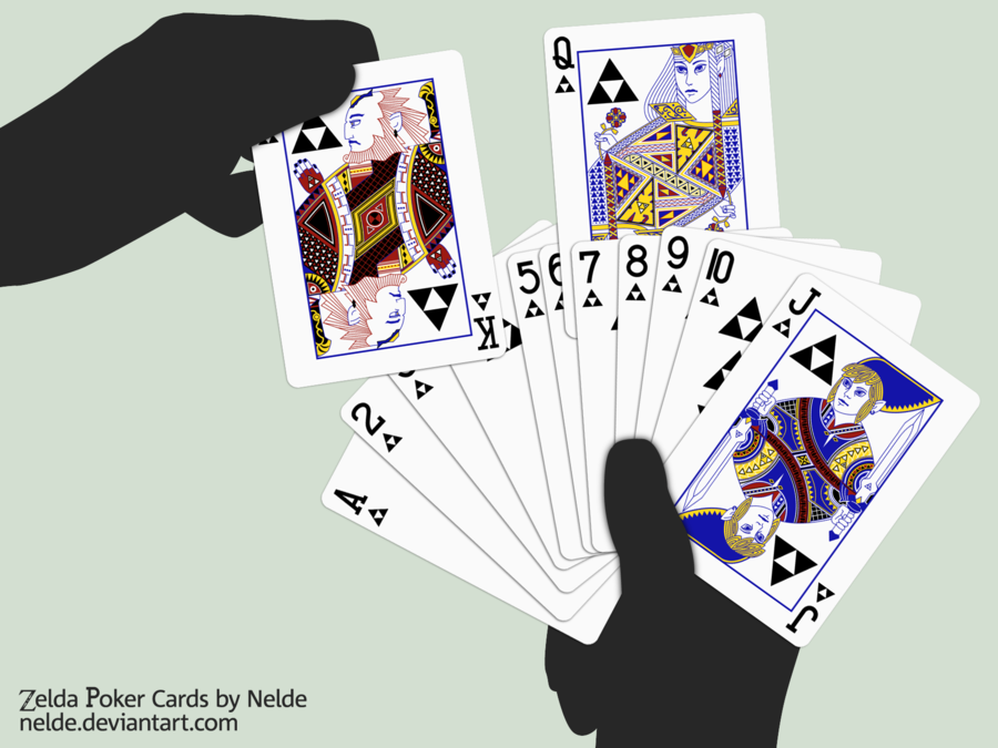 Legend of Zelda Triforce Poker Cards – Zelda Dungeon