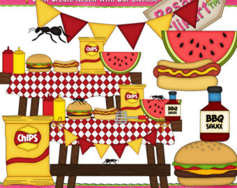 bbq clipart – Etsy