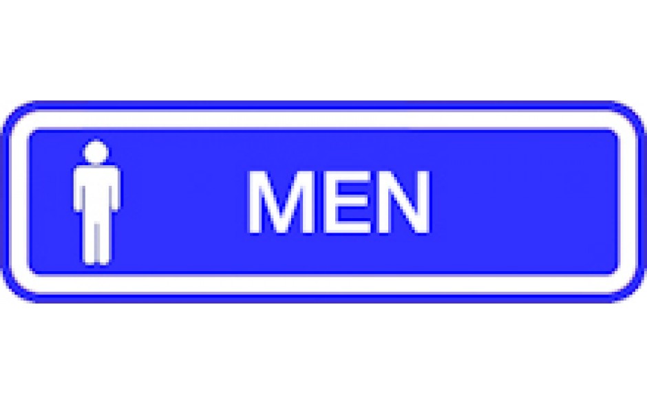 Men symbol & wording - Washroom / Restroom - Education - Products ...