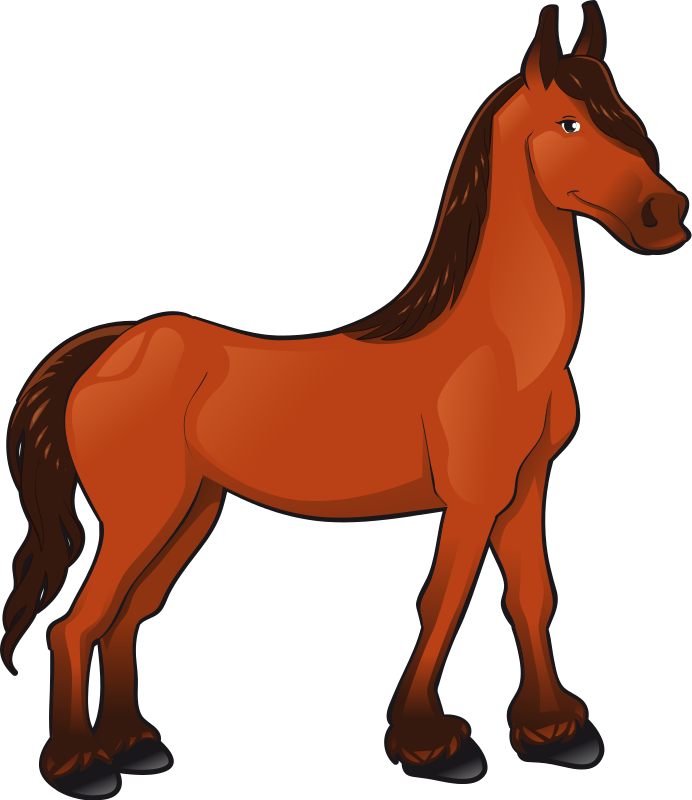 Horse Clipart Mascot Clip