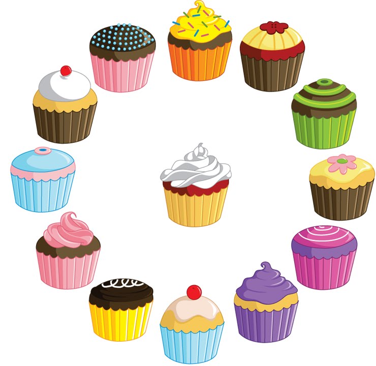 Cupcake Label Vector Cake Ideas and Designs