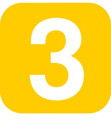 Number In Yellow Rounded Square clip art - Download free Other vectors