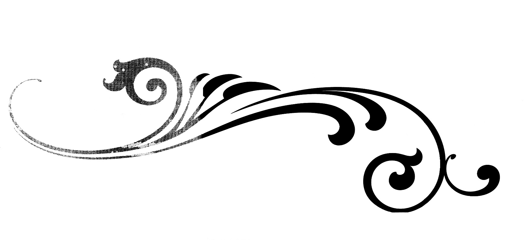 Fancy Flourish Clip Art Vector Online Royalty Free
