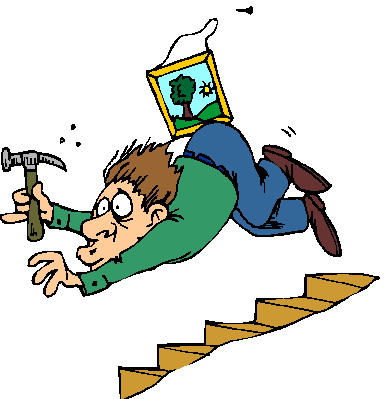 Clip Art - Clip art falling 137956