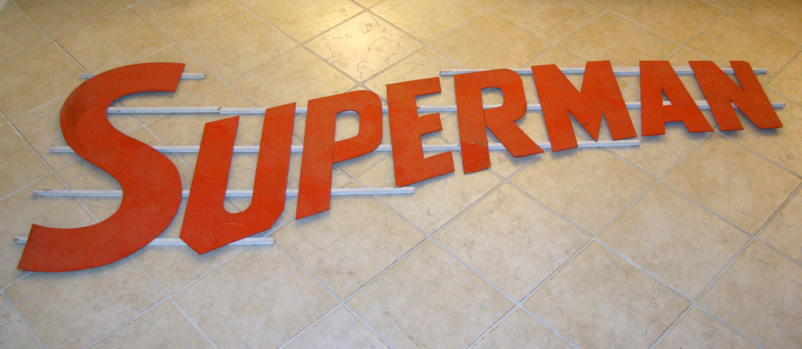 Collecting Superman | Someone buy me this: Superman movie marquee ...