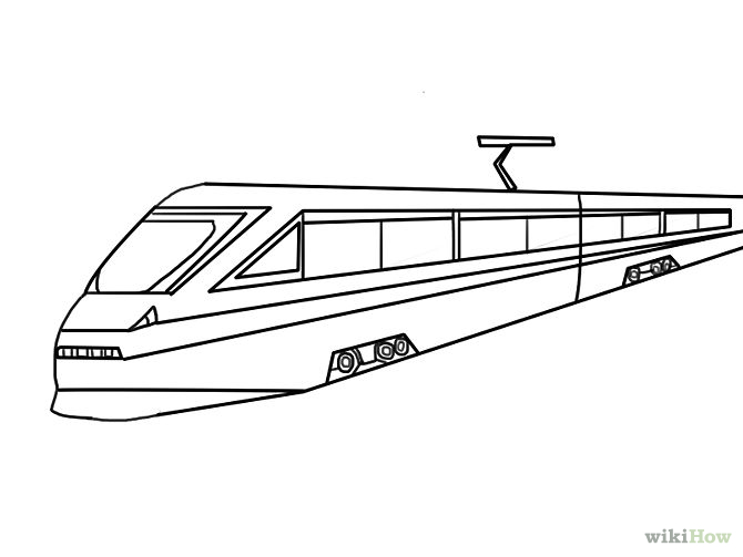 4 Ways to Draw a Train - wikiHow