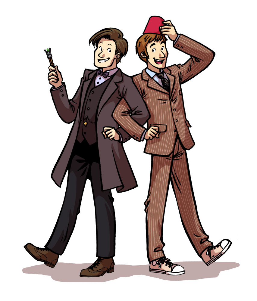 Artil Studio Illustration ▪ Happy Birthday, Doctor Who!