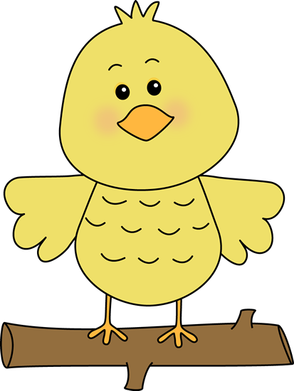 Bird on a Branch Clip Art - Bird on a Branch Image