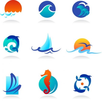 Waves cartoon graphics vector Free vector in Encapsulated ...