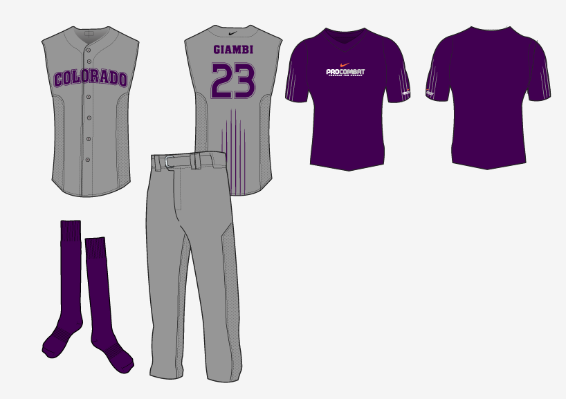 NEW! baseball uniform template - Concepts - Chris Creamer's Sports ...