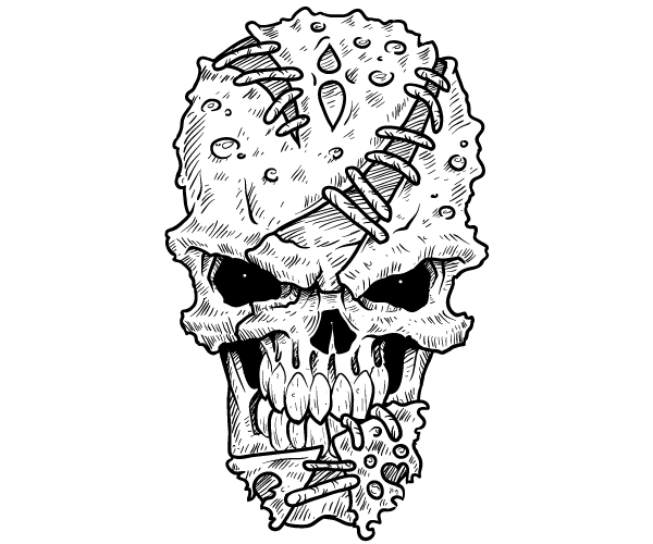 Weekly Freebie #2: Vector Skull & How Its Made | Free Vector ...