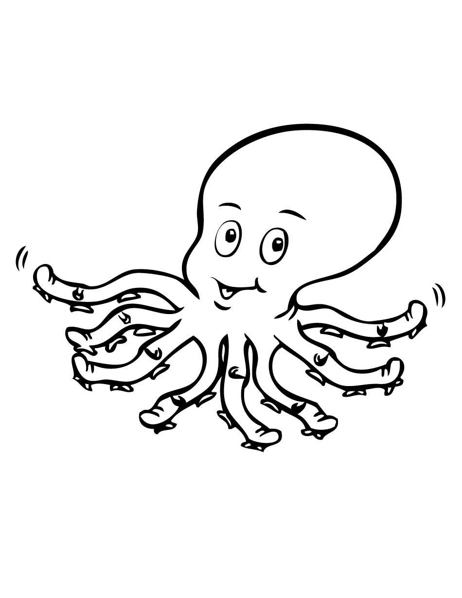 Images For > Cartoon Baby Octopus