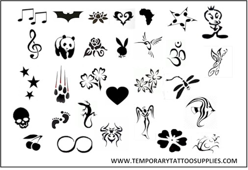 Small Tattoo Stencils For Beginners - Best Design Idea