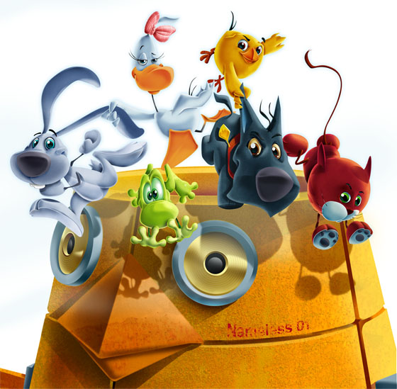 Animated Cartoon Movies: 120 Animated Cartoon and 3D Movies Poster