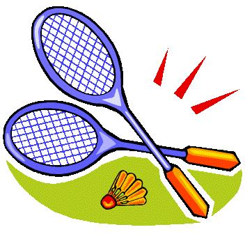 Badminton image - vector clip art online, royalty free & public domain