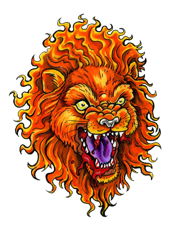 Bloody Lion by scottkaiser on deviantART