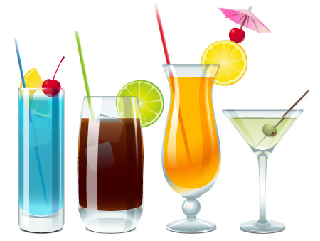 Free Cocktail Vectors Images : Web Design Stuff
